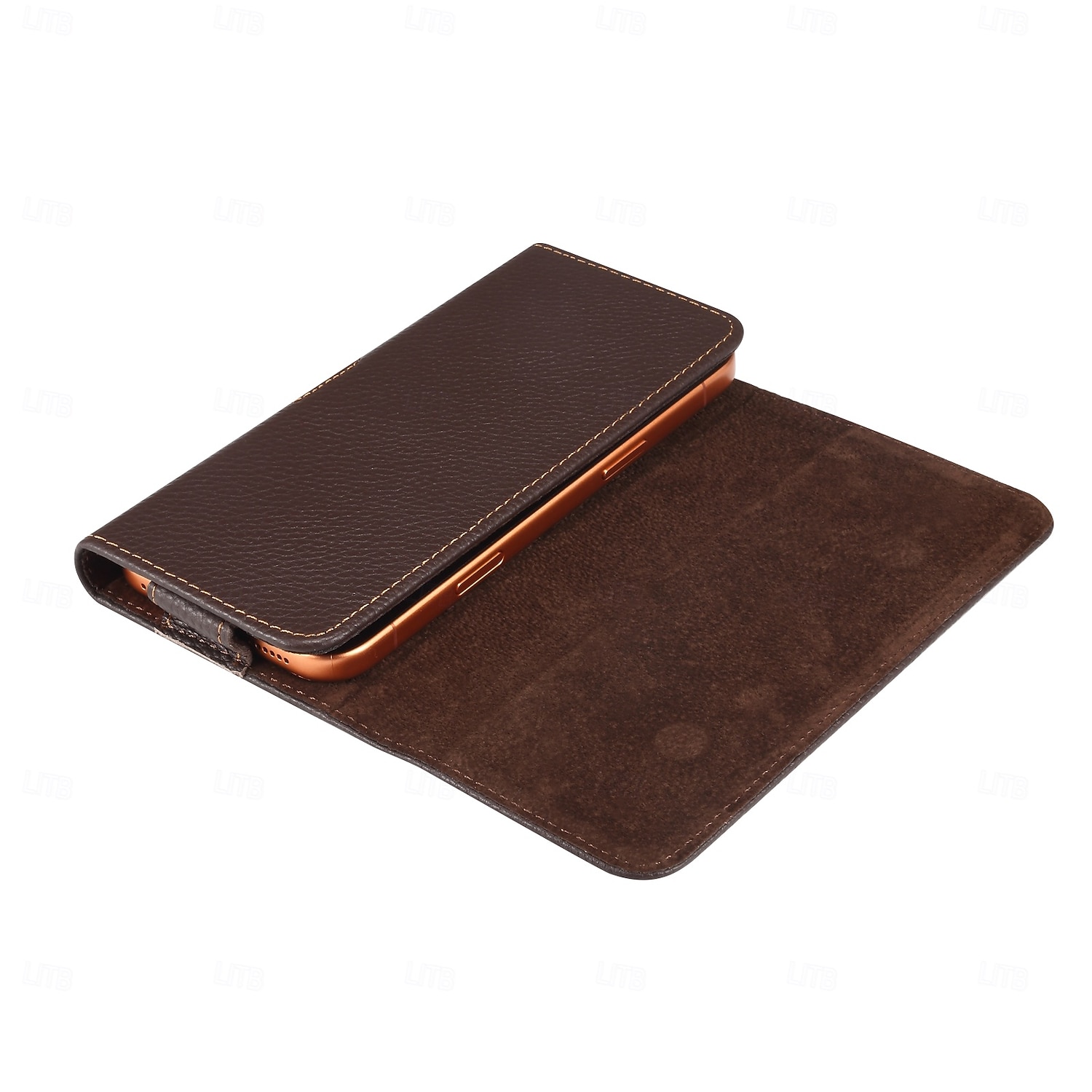 Estojo para celular masculino com presilha, bolsa de cintura, acessório em couro PU, carteira para celular, estilo vintage, capa protetora para celular. de 2026 por $26.99 –P7