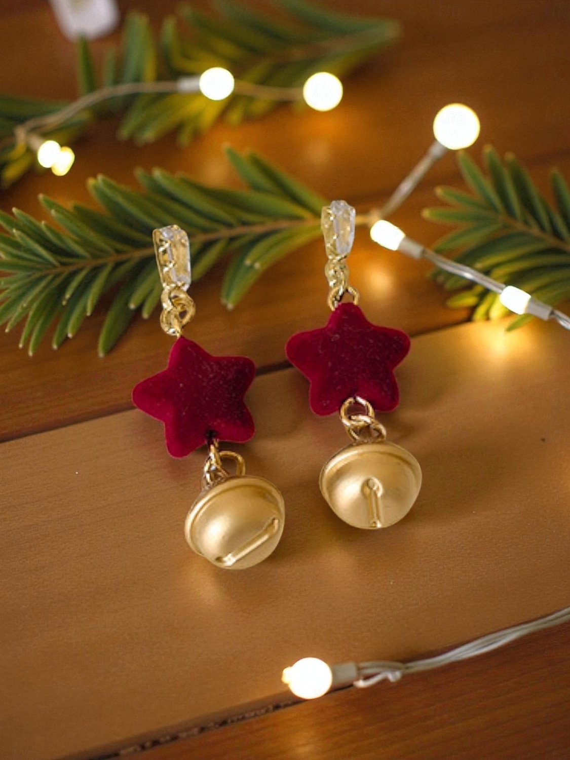 Pentru femei Cercei Picătură Cercei Rotunzi Roșu-aprins Aliaj Crăciun Modă Drăguţ Brad de Crăciun Sonerie Αστέρι 2026 - $11.99 –P3