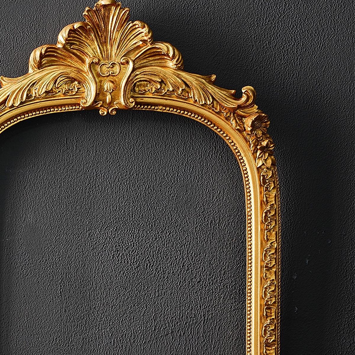 1 unidad de marco decorativo de resina con arco dorado tridimensional de estilo europeo, ideal para decoración de pared o como accesorio para fotografía. 2026 - $20.99 –P8