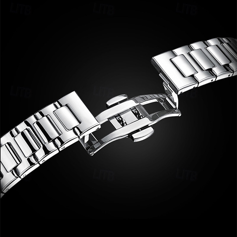 Оригинальные бизнес-часы с алюминиевым браслетом модные мужские часы с водонепроницаемостью IPX7 светящийся календарь повседневные кварцевые спортивные часы в коробке 2026 - $18.99 –P5