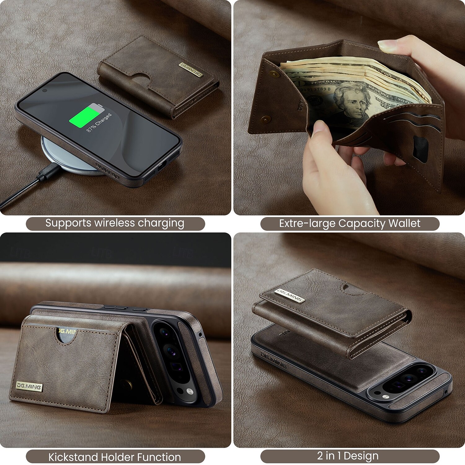 2025年 電話 ケース 用途 グーグル Pixel 10 Pro XL Pixel 10 Pro ピクセル9プロ ピクセル9プロXL Pixel 8 Pro Pixel 8 ピクセル9 バックカバー 耐衝撃 レトロ風 TPU PC PUレザー  コレクション – $19.99 –P7