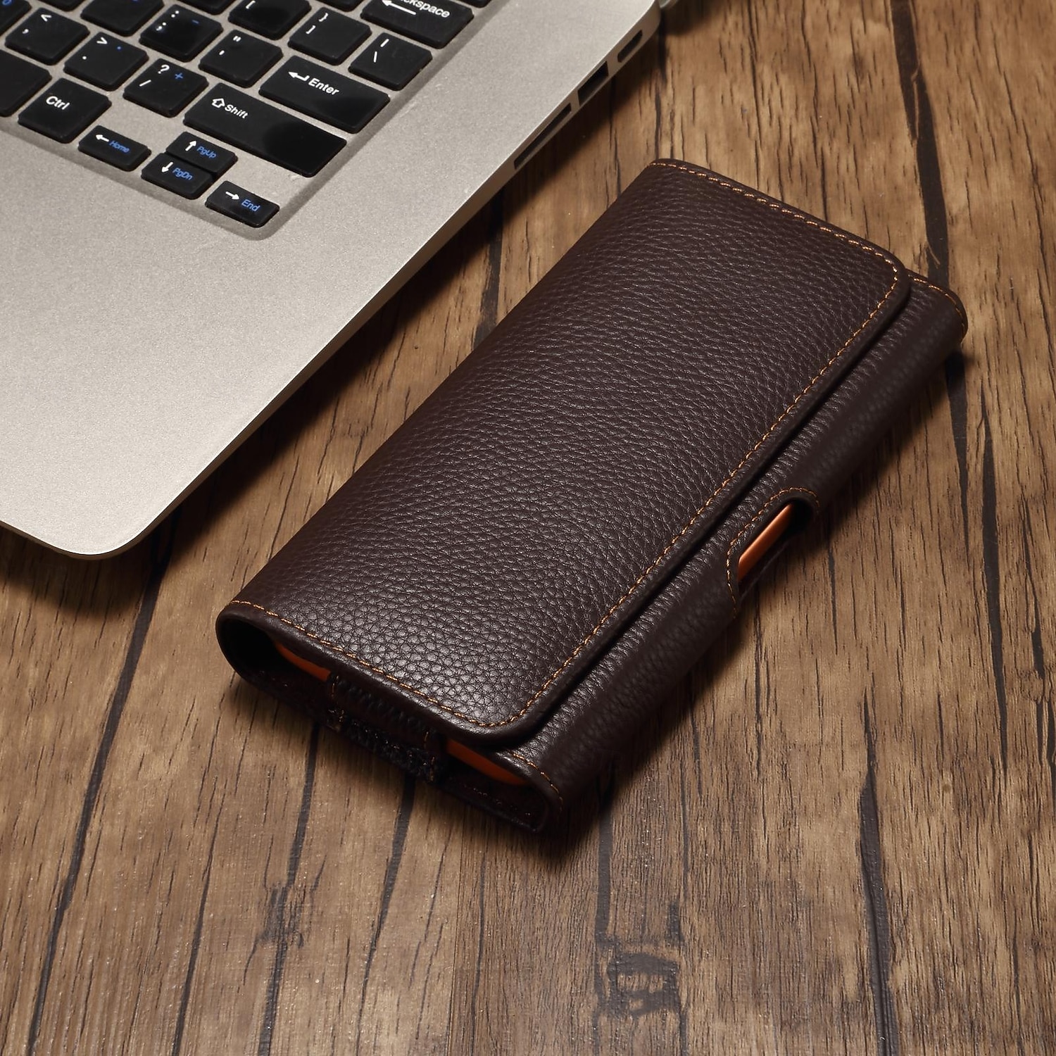 Estojo para celular masculino com presilha, bolsa de cintura, acessório em couro PU, carteira para celular, estilo vintage, capa protetora para celular. de 2026 por $26.99 –P10