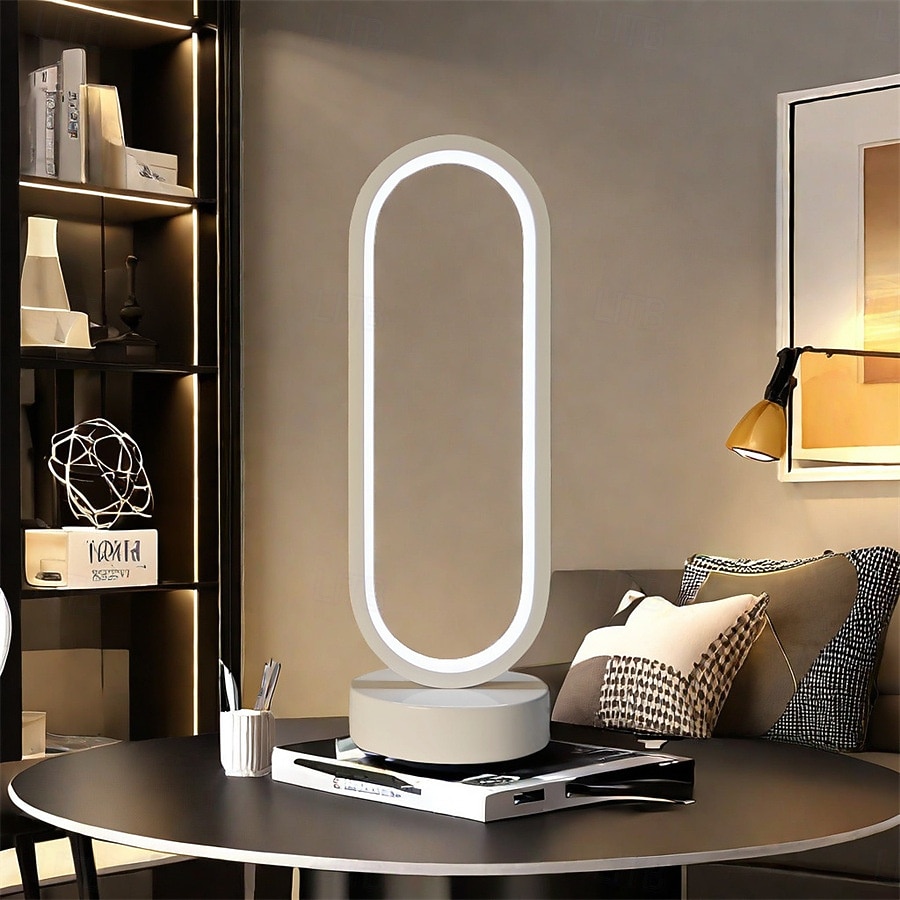 Μοντέρνα Απλή Επιτραπέζια Λάμπα USB Powered Τρία Είδη Φωτισμού Υπνοδωματίου Νυχτερινό Φως Σπίτι Κομοδίνο Μελέτη Υπνοδωματίου Κοινόχρηστος Χώρος κοιτώνα Ρυθμιζόμενη Διακόσμηση Δώρο 2026 - $23.99 –P6