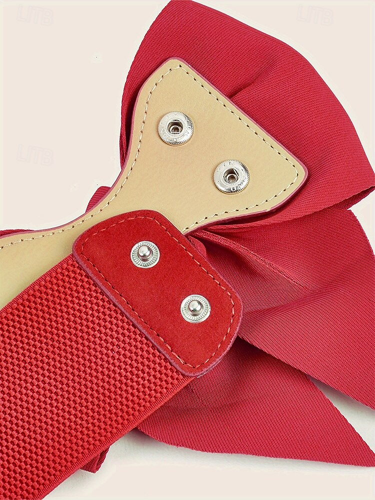 Ceinture élastique à nœud pour femme, élégante et confortable pour les robes, accessoire de Noël parfait en plusieurs couleurs de 2026 ? $11.99 –P8