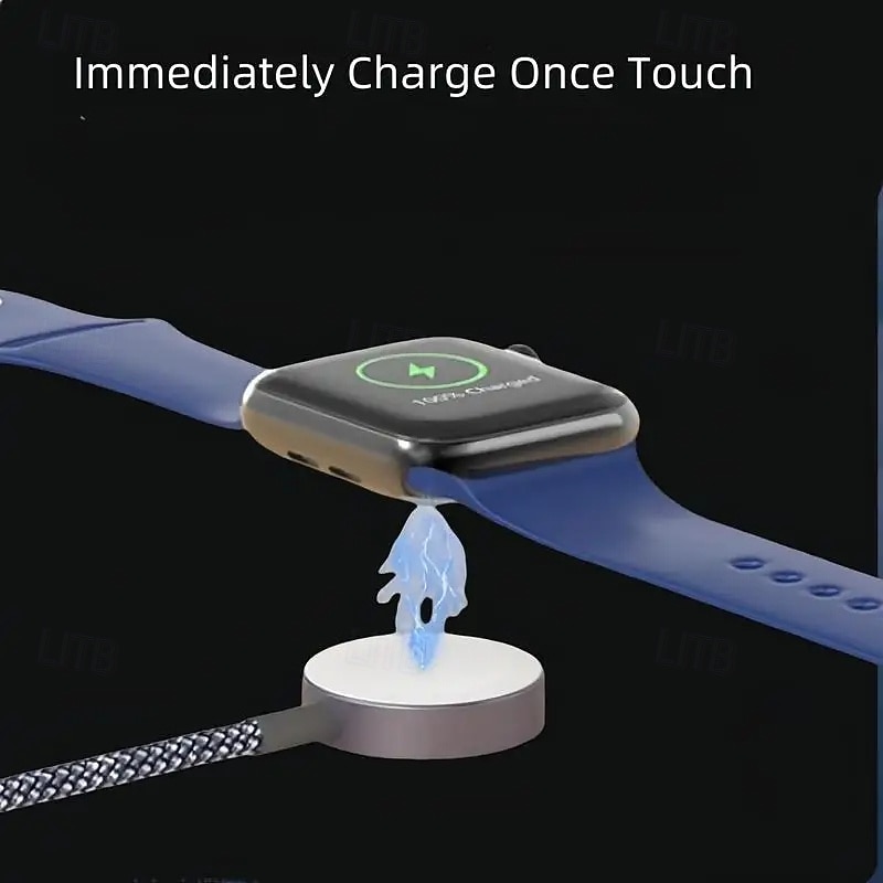 Необходимый дорожный кабель USB-C 3-в-2, подходящий для зарядки Apple Watch/iPhone 17/мультизарядный кабель Lightning, портативный, предназначенный для iWatch и iPhone 16 2025 - $18.99 –P8