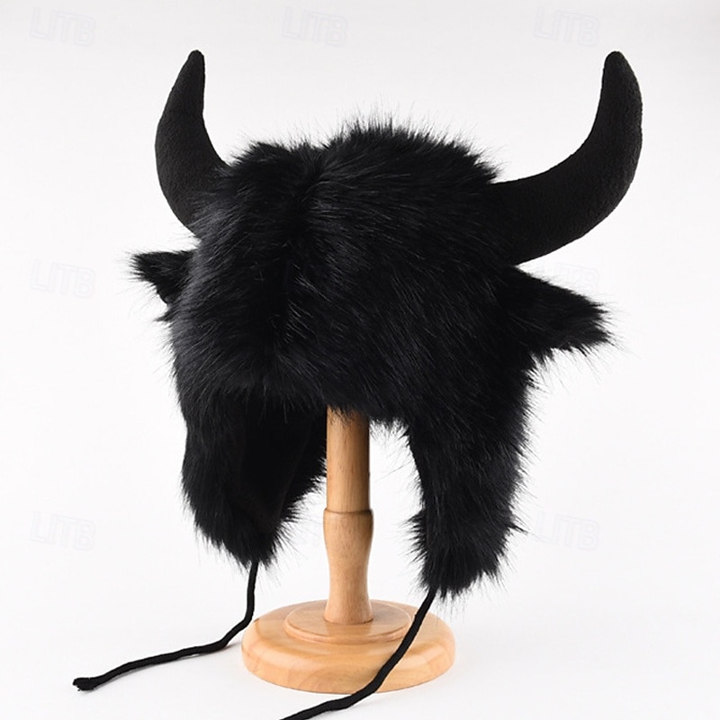 Męskie Uszanka Czapka Uszanka Kapelusz lotniczy Czapka z klapką na uszy Czapki zimowe Czarny Szary Poliester Polar Moda Styl vintage Współczesny współczesny Dzienne zużycie Randka Krowa Keep Warm 2026 - $22.99 –P2