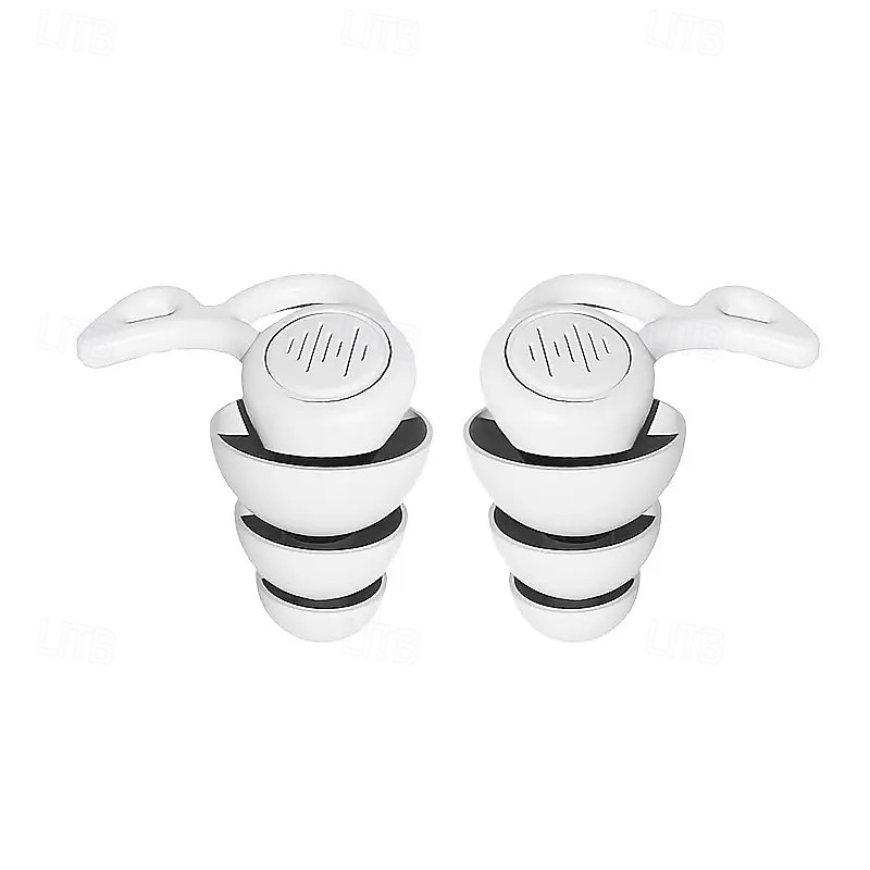 Újrahasználható szilikon füldugók Zajcsökkentő alváshoz füldugók Kényelmes, puha hallásvédelem horkoláshoz, úszáshoz és csendes éjszakai pihenéshez 2026 - $10.49 –P12