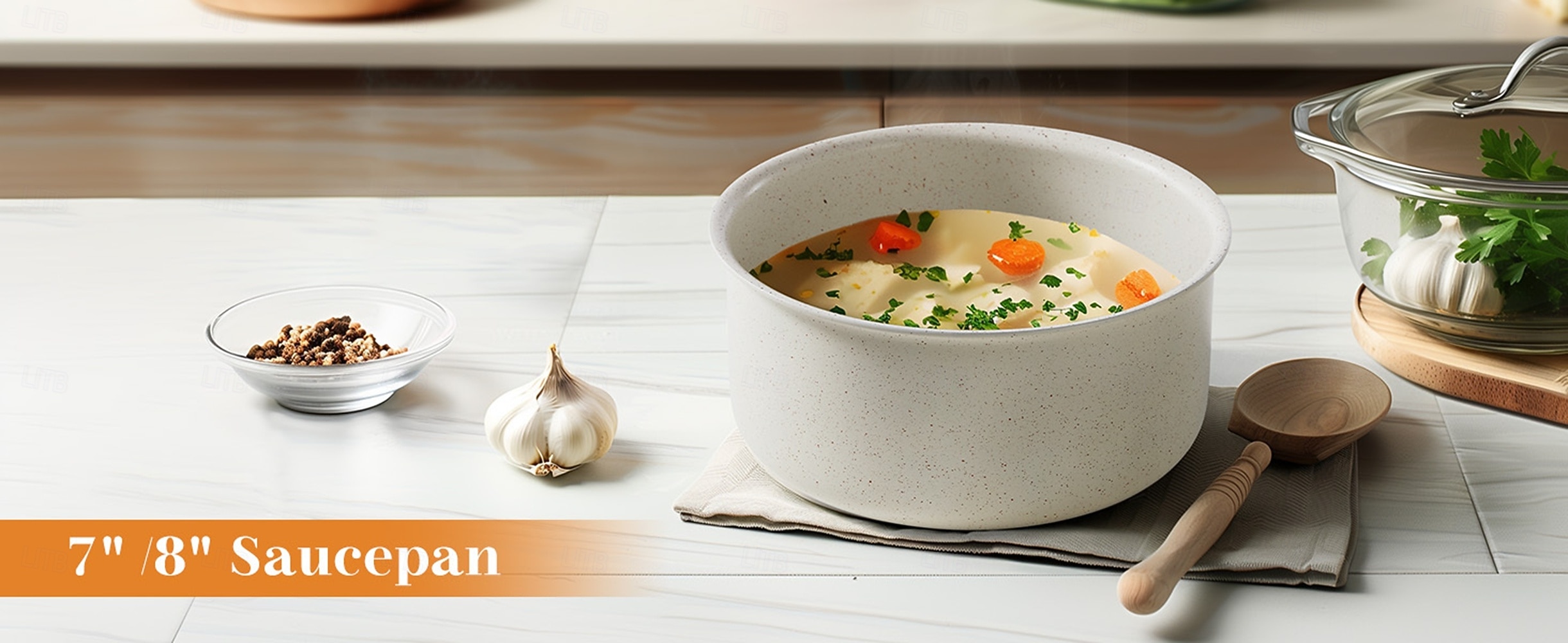 Набор из 12 кастрюль для тушения и вока, безопасный набор для посудомоечной машины со съемной ручкой, нержавеющая сталь, набор посуды для индукционной плиты 2025 - $279.39 –P3