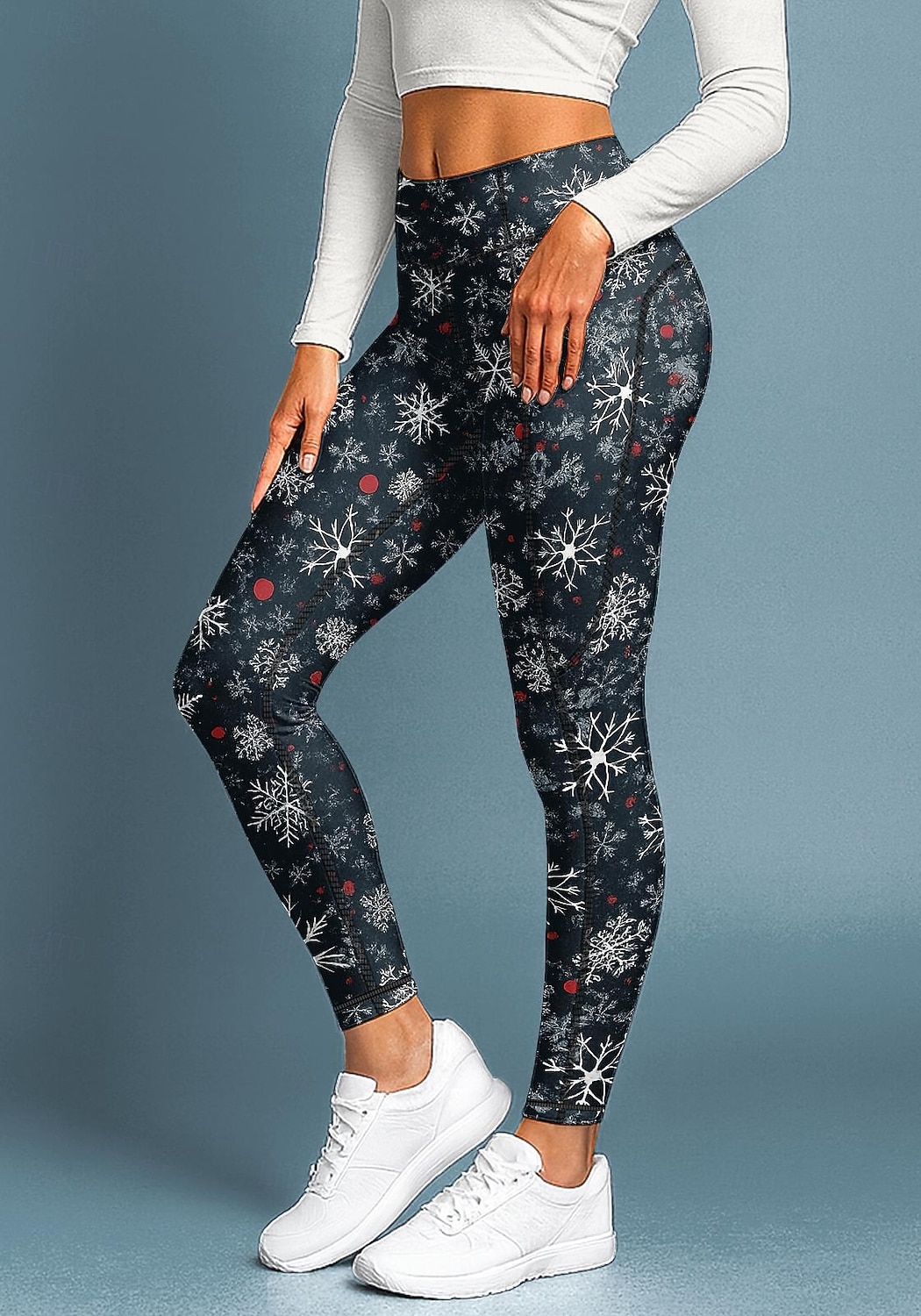 Damskie legginsy do pilatesu Spodnie fitness Legginsy na siłownie Kieszenie Opłata skarbowa Boczne kieszenie Pilates Siłownia Trening w siłowni Majtki Rajstopy Getry Czerwony Niebieski Zielony Sport 2026 - $21.99 –P2