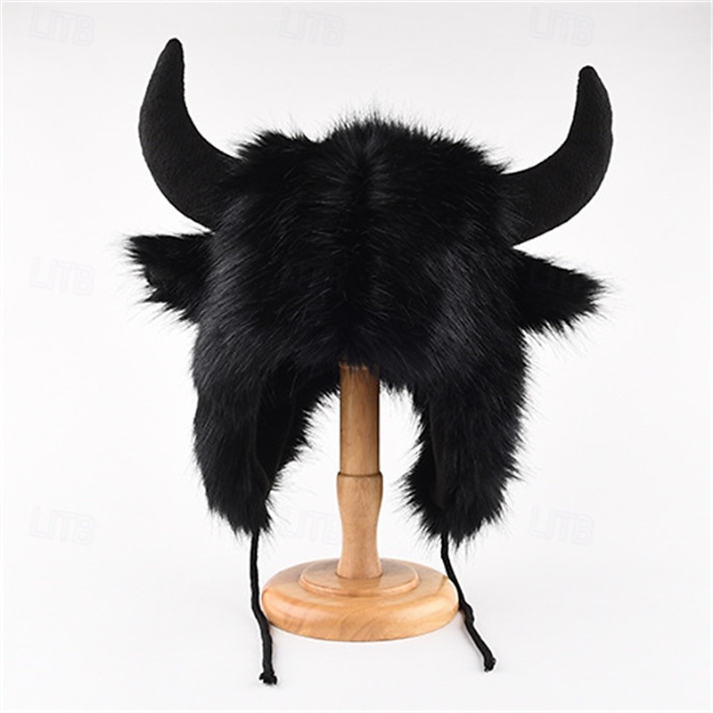 Męskie Uszanka Czapka Uszanka Kapelusz lotniczy Czapka z klapką na uszy Czapki zimowe Czarny Szary Poliester Polar Moda Styl vintage Współczesny współczesny Dzienne zużycie Randka Krowa Keep Warm 2026 - $22.99 –P1
