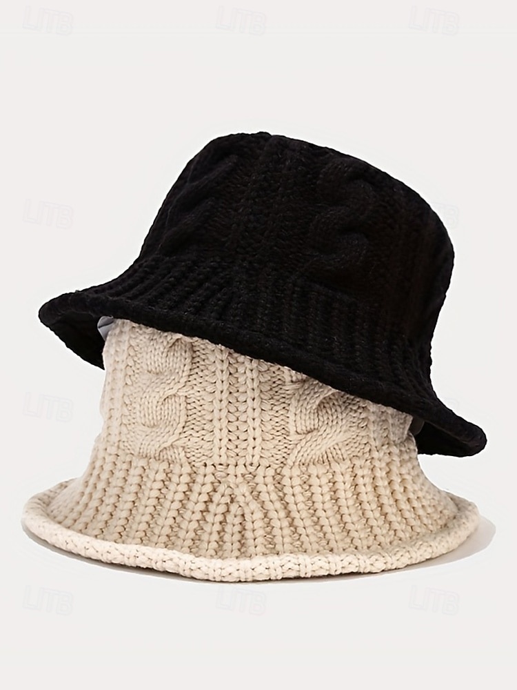 Chapeau bob en tricot de Noël pour femme, chapeau d'hiver en tricot torsadé chaud pour femme, bonnet doux et confortable pour les vacances, les vêtements d'extérieur et décontractés de 2026 ? $14.99 –P4