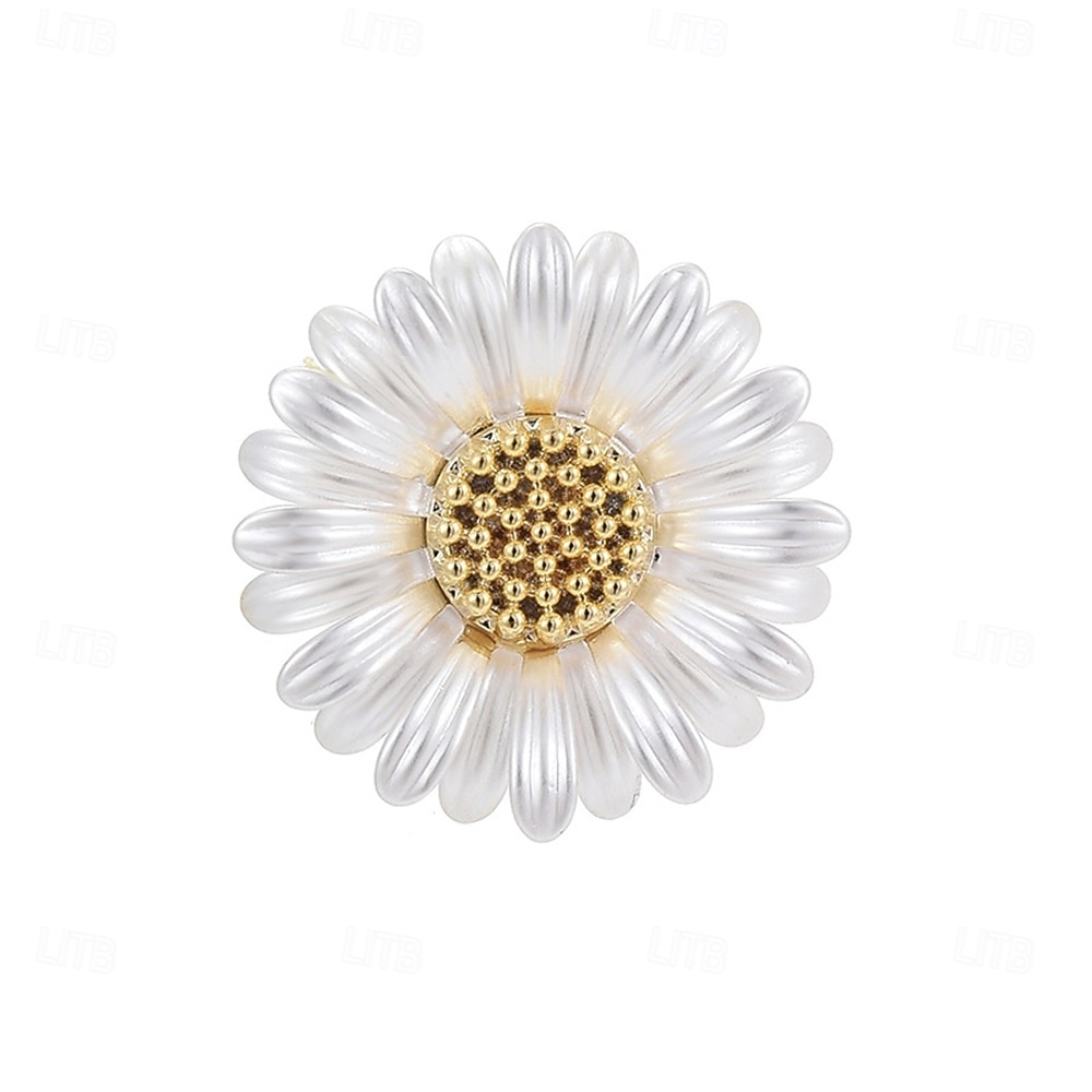 Brooches Floral Fashion Cute Simple Brooch Jewelry Silver For Wedding Party Gift Engagement Prom Festival 2026 - $17.49 –P2