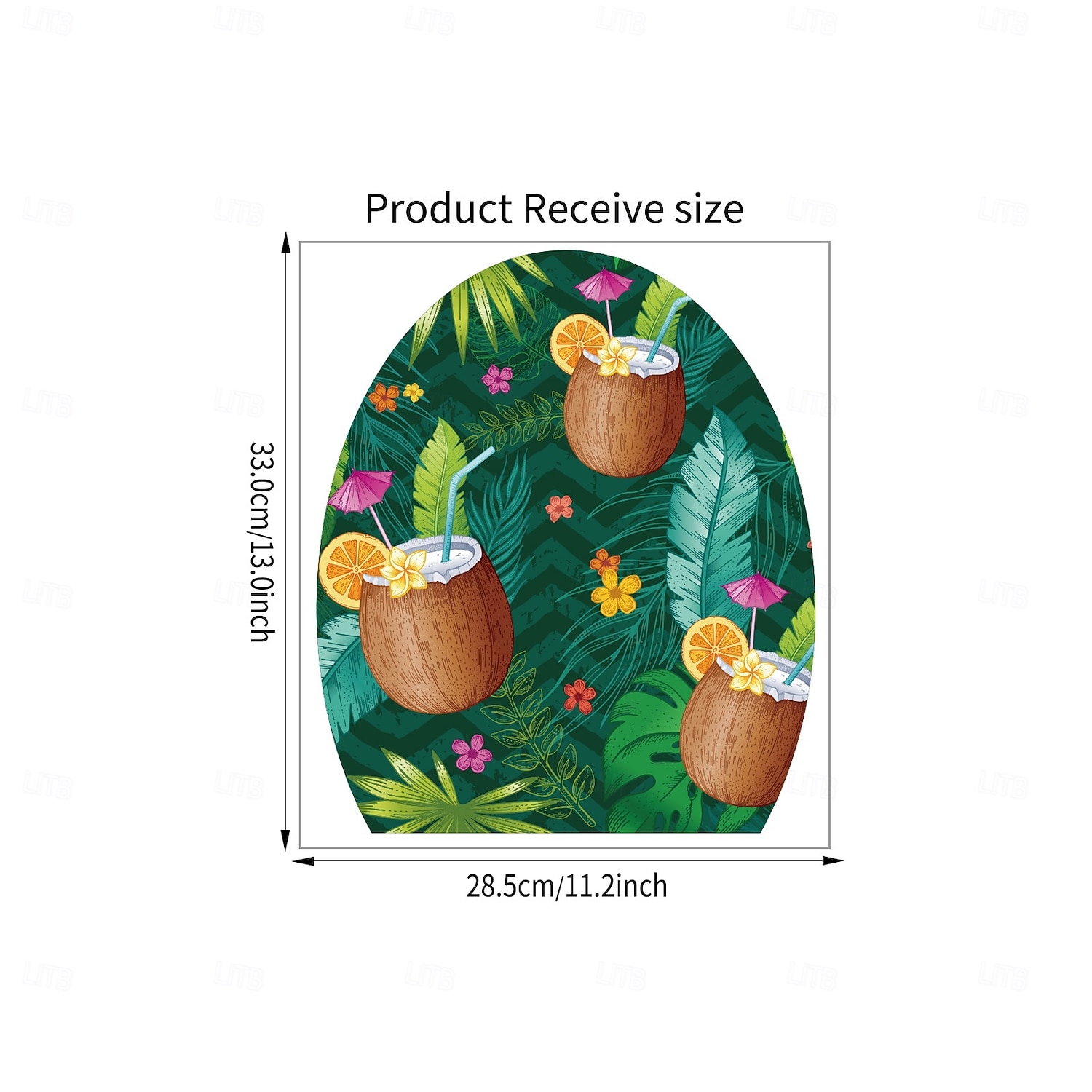 Autocollant de toilette en coquillage océan amovible, autocollant mural de salle de bain, imperméable, décor de couvercle de toilette, thème marin, accessoires de décoration pour la maison de 2026 ? $10.49 –P12