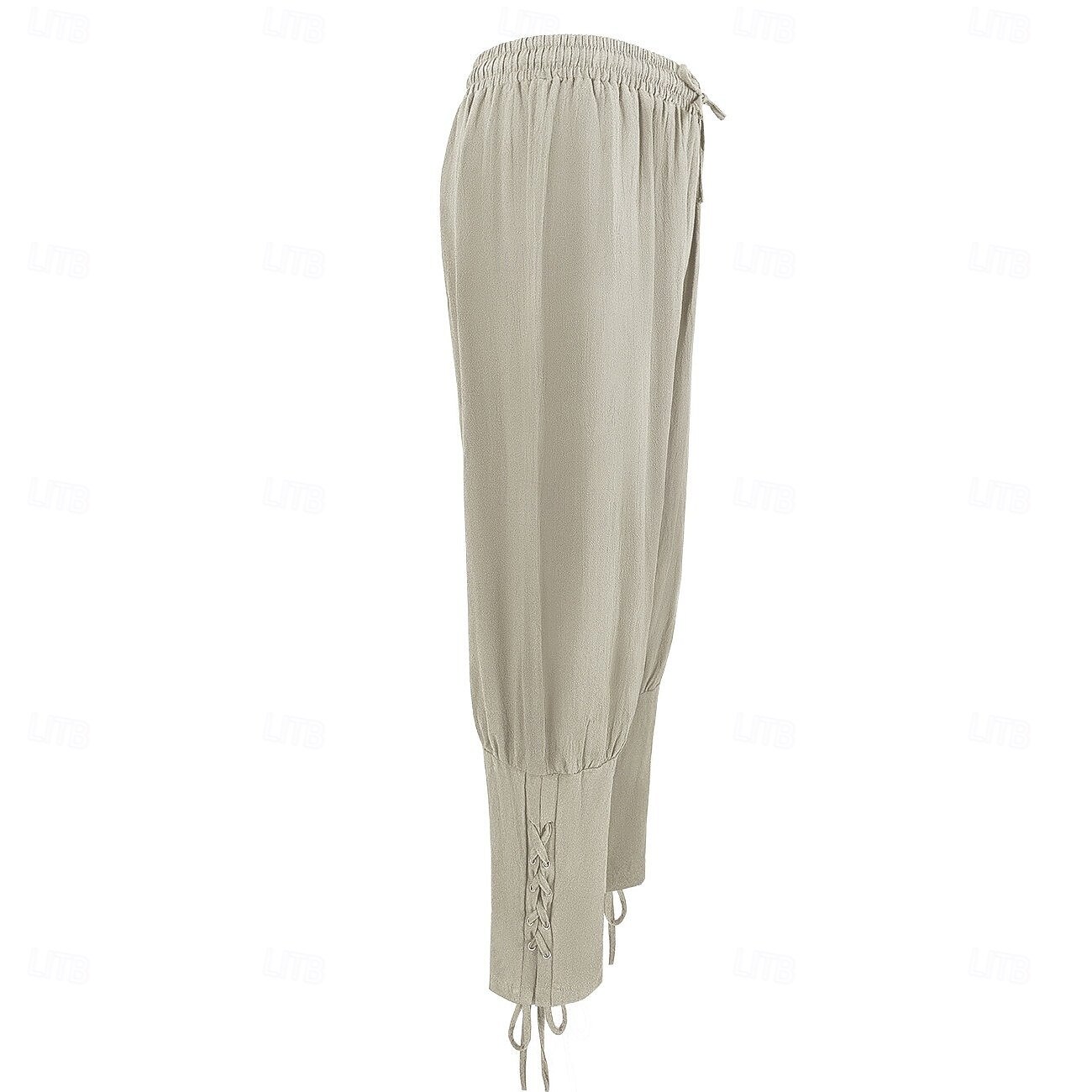 Retrò Vintage Medievale 17° secolo Mascherata Pantaloni da pirata Cavaliere Vichingo Crociato Straniero Ranger Coulisse Tinta unica Costume Per uomo Costumi da pirata Fantasia Mascherata Festa / Sera del 2026 a $61.99 –P12