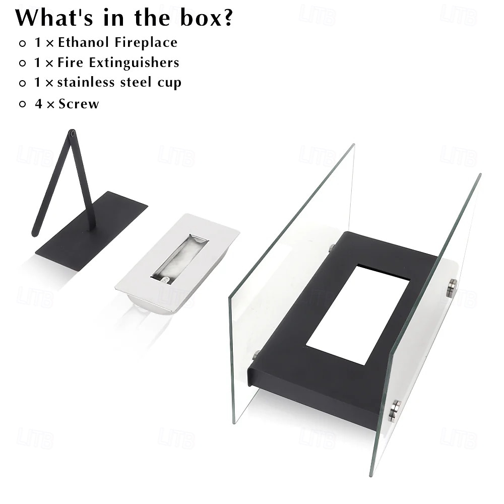 Cheminée de table portative de 14 po de long de 2025 ? $64.99 –P4