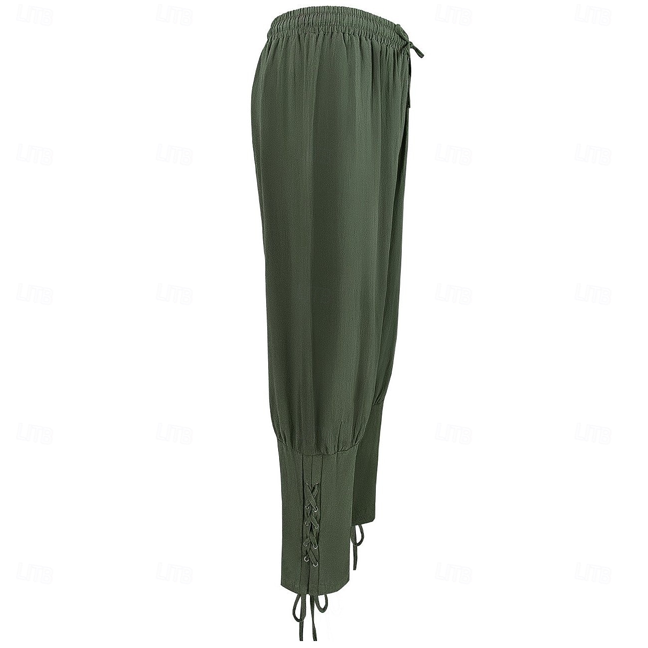 Retrò Vintage Medievale 17° secolo Mascherata Pantaloni da pirata Cavaliere Vichingo Crociato Straniero Ranger Coulisse Tinta unica Costume Per uomo Costumi da pirata Fantasia Mascherata Festa / Sera del 2026 a $61.99 –P9