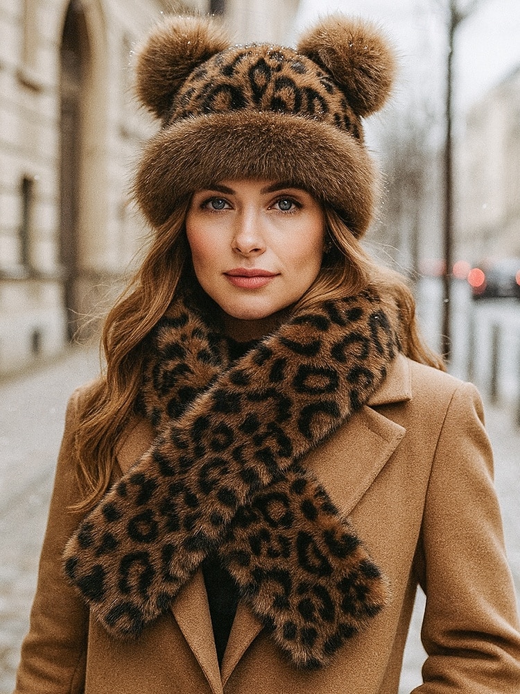 Dames Pluche hoed Hoedaccessoires Nepbont Elegant Vintage Modieus Herfst Winter 2026 - $14.99 –P2