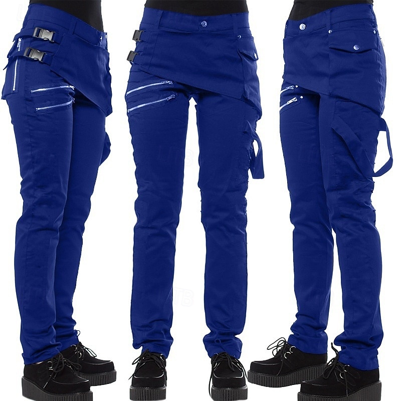 Women's Skinny Chinos Fashion Streetwear Casual Full Length High Waist Plain Pocket Comfy Soft Comfortable Inelastic Outdoor Street Army Green Black Red Spring Fall Winter Regular Fit 2026 - $49.99 –P2