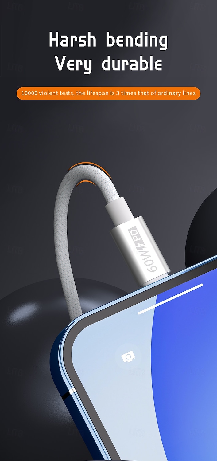 Wireless Charging for Apple Watch iWatch Magnetic PD Fast Charging 65W 2-in-1 Type-C Cable 20V 3A 2026 - $16.99 –P5