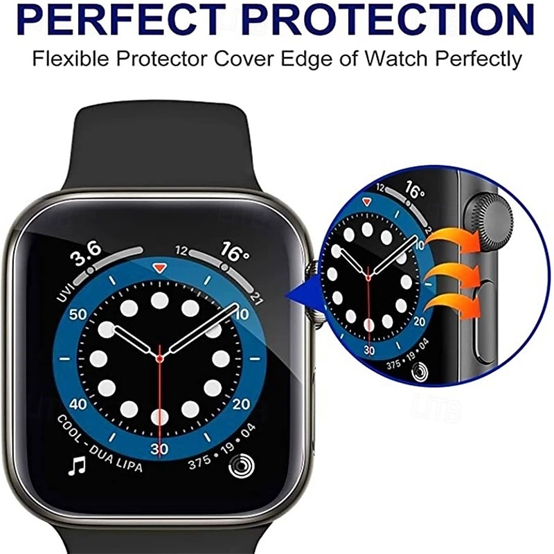 [2 Pack] 10 Pack [5 Pack] Watch Screen Protector Compatible with Apple Watch Ultra 49mm Series 8 7 41mm 45mm Series 6 5 4 SE 40mm 44mm Series 3 2 1 38mm 42mm Max Coverage Touch Sensitive Bubble Free 2026 - $10.99 –P3