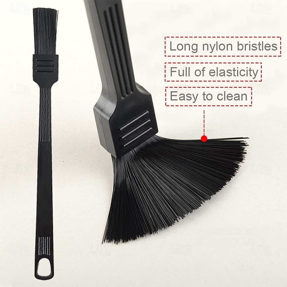 2 щетки для чистки кофемолки с тяжелой деревянной ручкой &щетина для удаления пыли с древесины щеткой для эспрессо и нейлоновая щетка для эспрессо-машины 2026 - $10.99 –P4