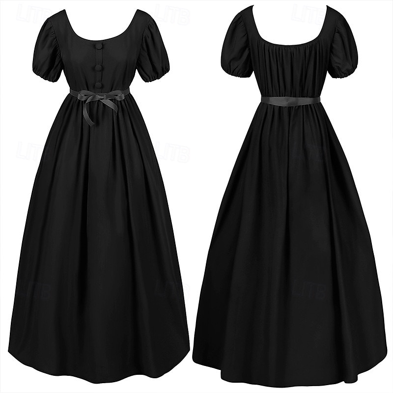 Retro Středověké Renesanční Šaty Plesové Šaty inspirované Regency Maškarní kostým Dámské Královský předvečer Všech svatých Karneval Výkon Ren Faire Retro tematická párty Dospělé Šaty 2025 - $40.99 –P10