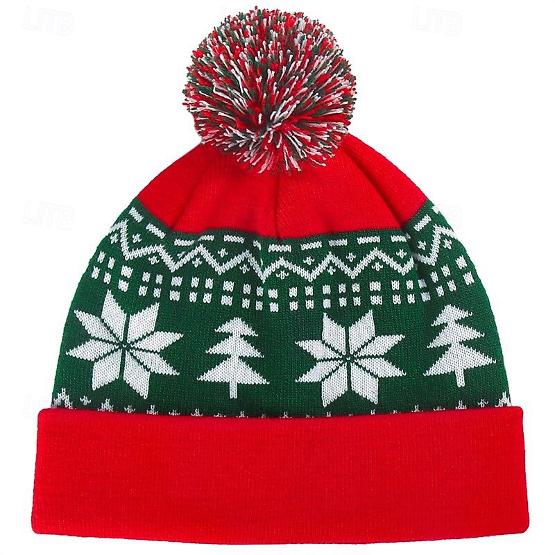 Women's Hat Winter Hats Warm Street Holiday Weekend Knitted Geometric Pattern 2025 - $29.99 –P5
