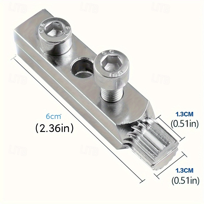 Nástroj na vytahování poškozených ventilů z kohoutku, ocelová trubka s nastavitelnou úhlou 1/2-3/4 palce &odšroubovák, snadno uchopitelný, modrá rukojeť, základní sada pro údržbu instalatéra 2026 - $9.99 –P5