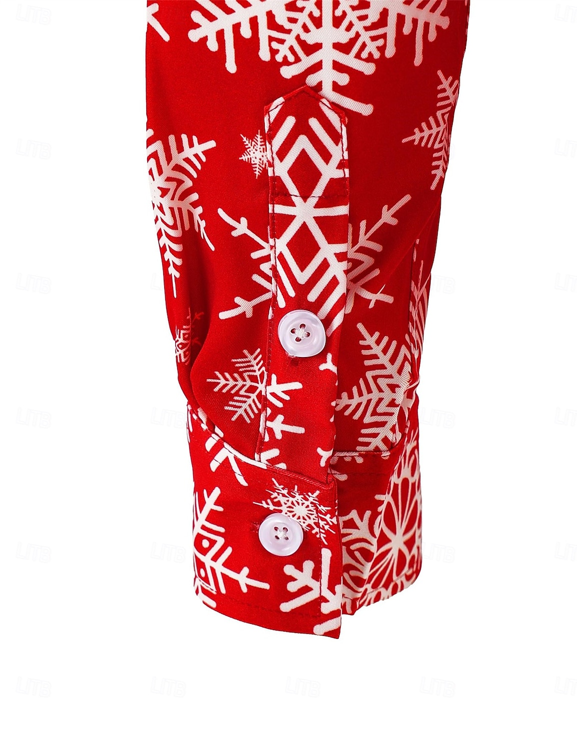 Karácsony Hosszú ujjak Gombos ing Mikulás Grafikus Újdonságok Vicces mert Férfi Felnőttek 3D nyomtatás mert Karácsony Farsang Újév Parti 2025 - $24.99 –P7