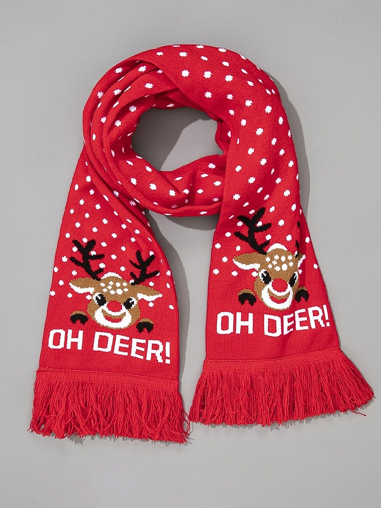 Générique Ensemble Bonnet Écharpe De Noël, Bonnet Écharpe