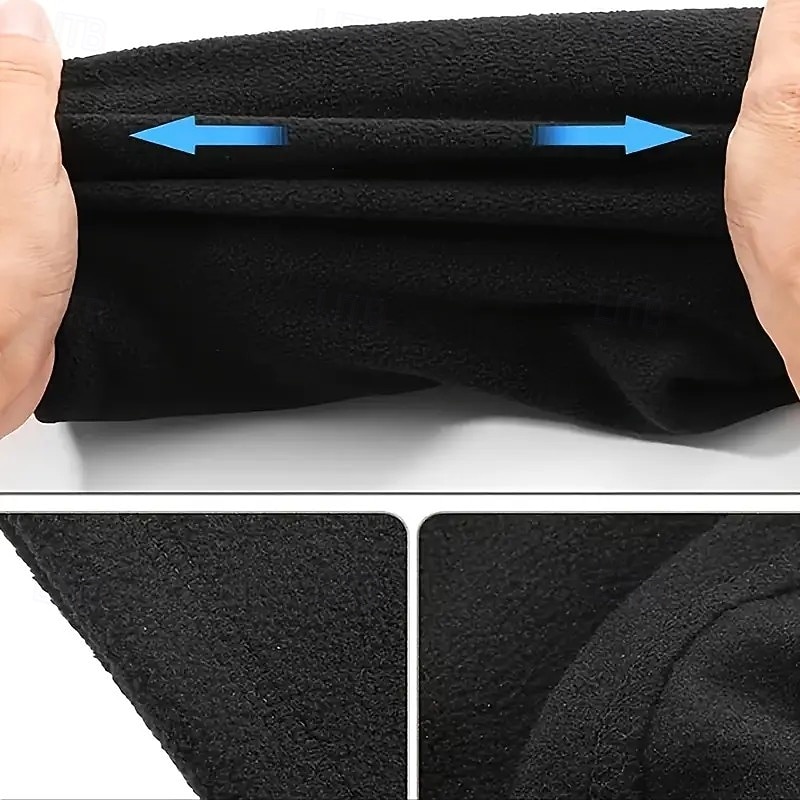 2 зимних теплых гетра для шеи для мужчин – утолщенные, дышащие, с мягкой флисовой подкладкой, ветрозащитные для езды на велосипеде и активного отдыха, универсальные, можно носить как грелку для шеи, 2025 - $12.99 –P4