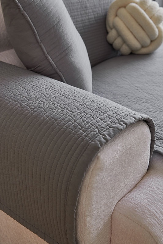 Poszewka na poduszkę na sofę w stylu nordyckim, całoroczny pokrowiec z bawełny, nowoczesna minimalistyczna antypoślizgowa podkładka na sofę, ochraniacz na sofę do salonu 2026 - $41.99 –P11