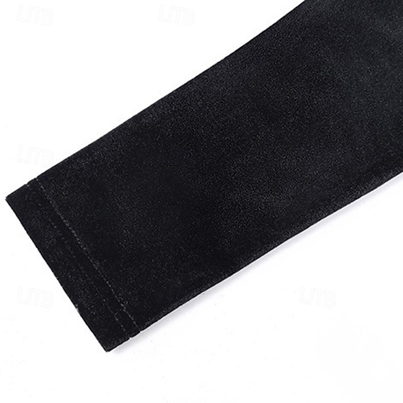 Damen Samt Elegant Bluse Einfarbig Einfach Elegant Täglich Stilvoll Langarm Stehkragen Normale Oberteile Täglich Ferien Ausgehen Schwarz Wein Purpur Braun Herbst Winter 2026 - $25.99 –P10