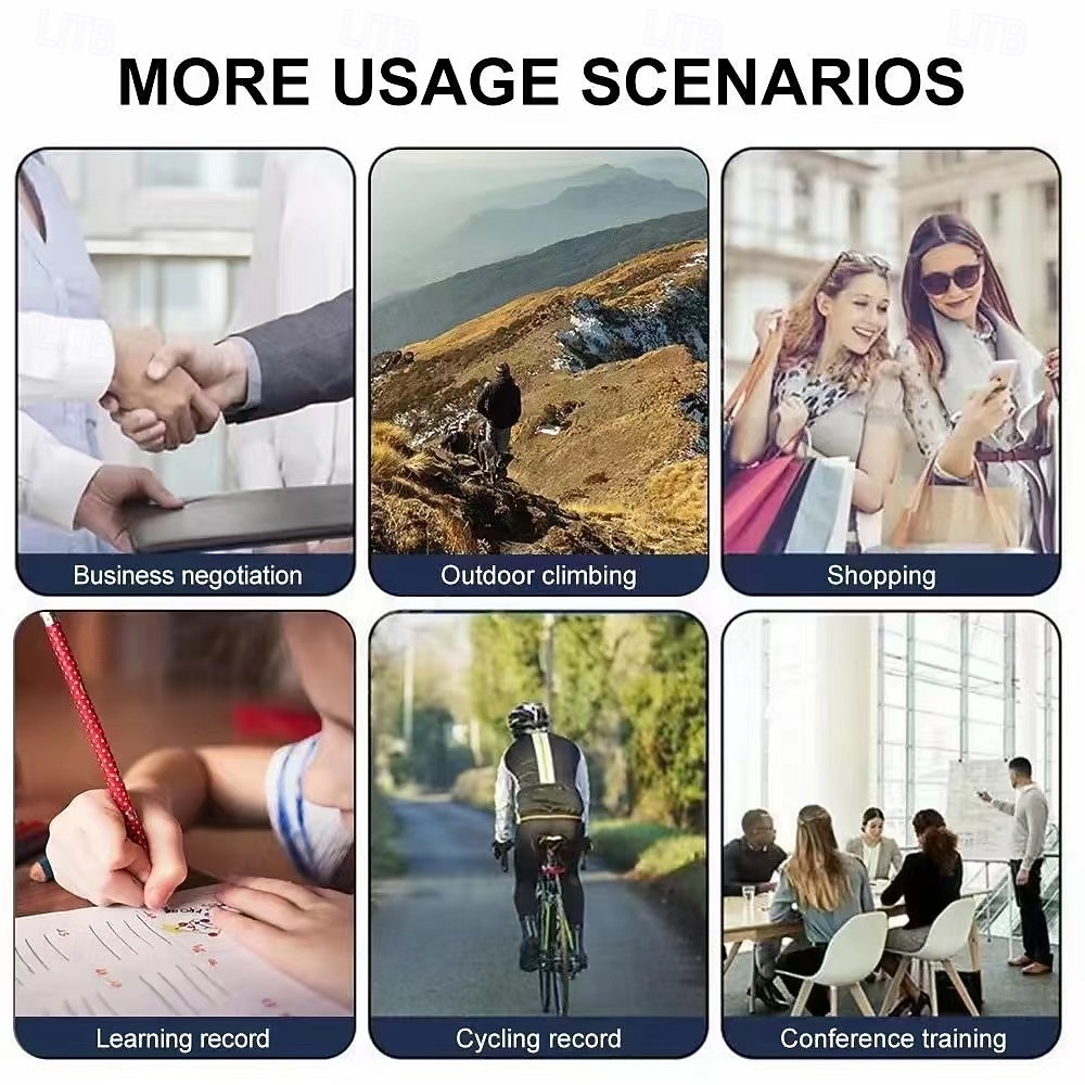 Cameră de acțiune portabilă reîncărcabilă funcție de înregistrare imagine și video mini 0 inch 2.0MP CMOS 1080p 32 GB cadou de Ziua Îndrăgostiților 2026 - $27.99 –P6