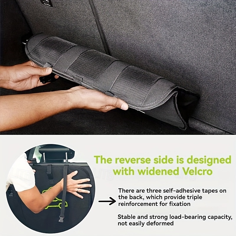 1 st. EV-kabelorganizertas - draagbare opbergtas voor startkabels en snoeren &slangen duurzaam polyester materiaal ideaal voor kabelbeheer van elektrische voertuigladers 2026 - $21.99 –P8