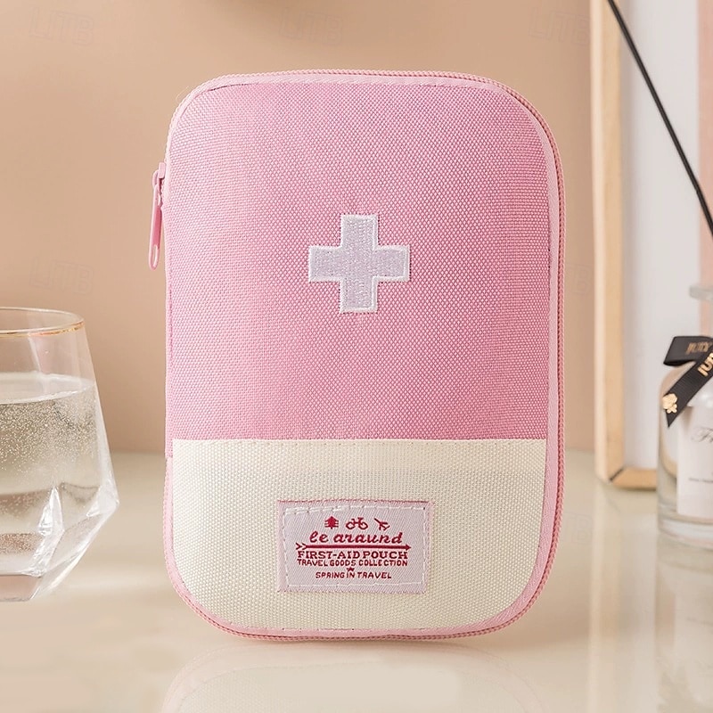 bolsa portátil para kit de primeiros socorros, bolsa para armazenamento de medicamentos de viagem, pequeno organizador médico de emergência para uso externo&amp;uso doméstico de 2026 por $16.49 –P2