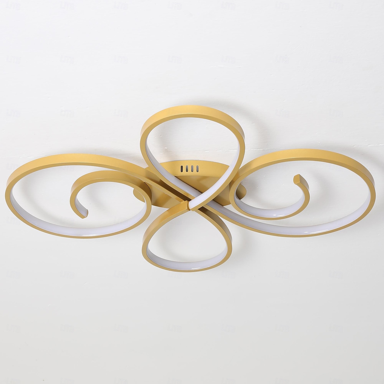 Luminária de teto de 70 cm com design em cluster, estilo artístico moderno em metal, acabamento pintado na cor preta, LED, 110-120V ou 220-240V. de 2026 por $143.99 –P5