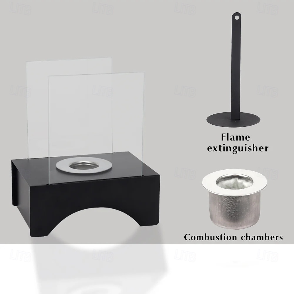 μικρό φορητό ορθογώνιο μοντέρνο επιτραπέζιο τζάκι 2026 - $46.99 –P2