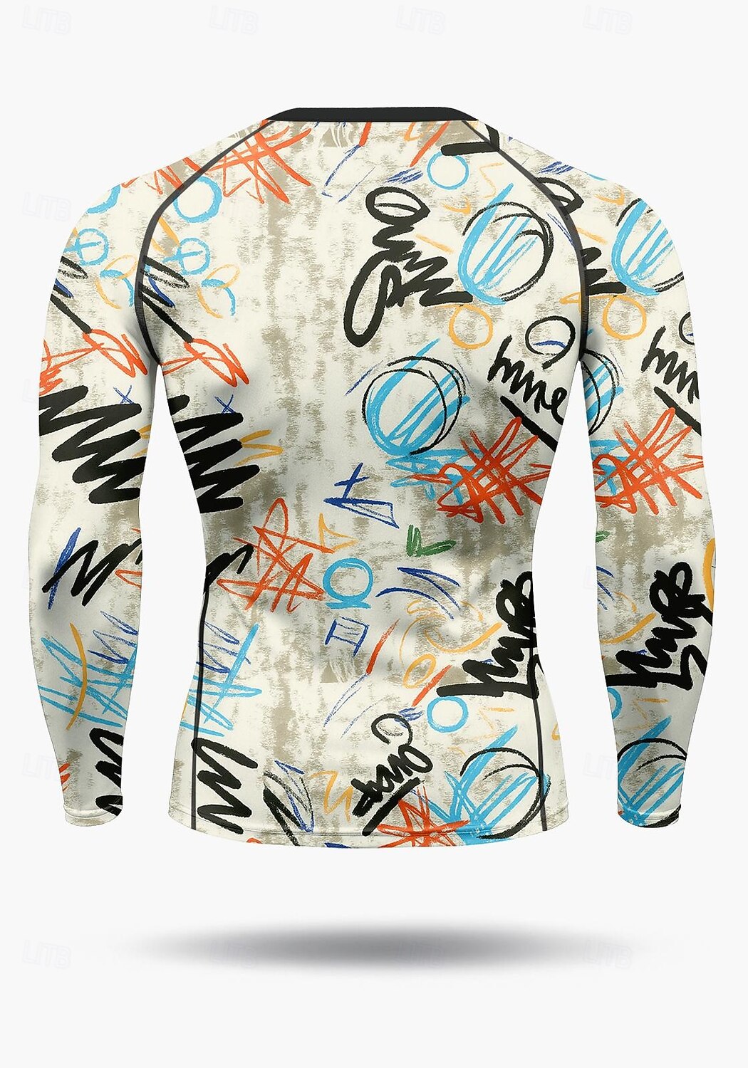 Per uomo Maglia a compressione Maglia da corsa Stampa 3D Manica Lunga Livello Base Astratto Asciugatura Rapida Compressione Elasticizzato Traspirante Allenamento in Palestra Allenamento attivo del 2025 a $20.99 –P2