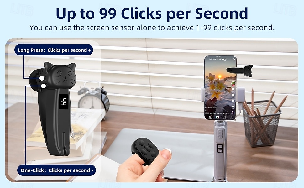 Remote Control Page Turner for Kindle Paperwhite Oasis Kobo Accessories Reading Novels & eReaders Camera with Video Recording Remote Triggers Page Turner Clicker for iPad Android Tablets 2025 - $21.99 –P2