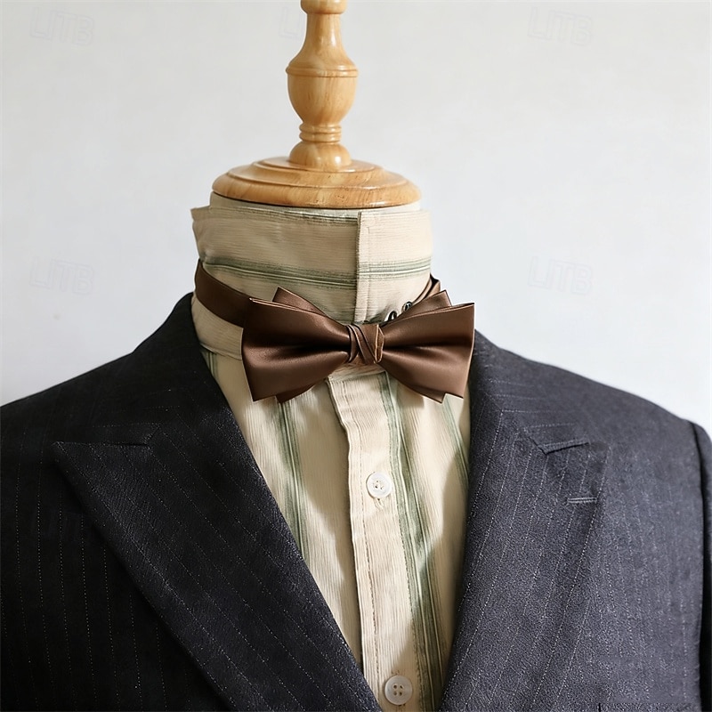 Homens Gravata Borboleta Contemporâneo Moderno Laço Cor Sólida / Simples Festa de Casamento Roupa Diária de 2026 por $5.99 –P6