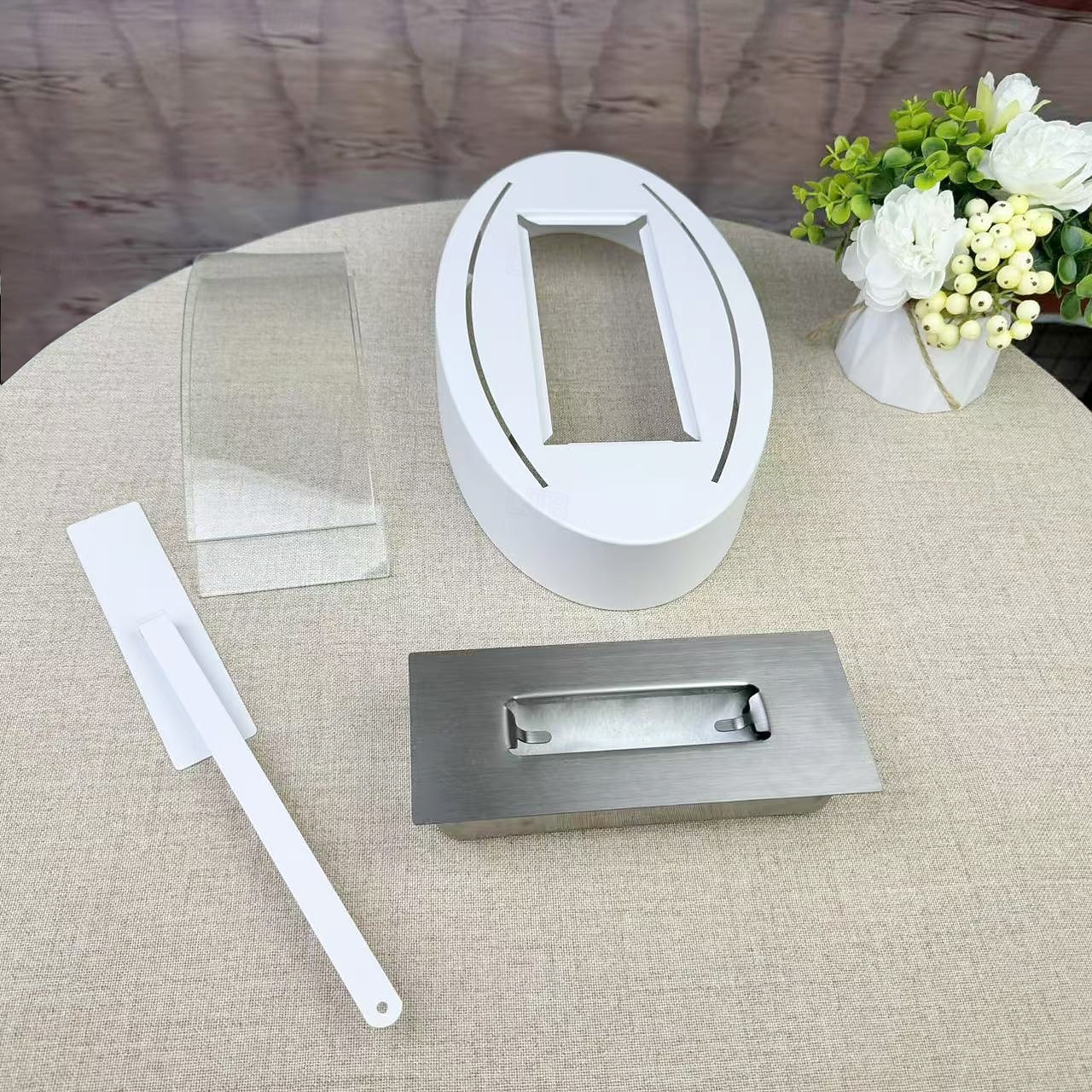 feu de table cheminée de table alcool à friction avec pare-flamme de 2025 ? $75.99 –P6