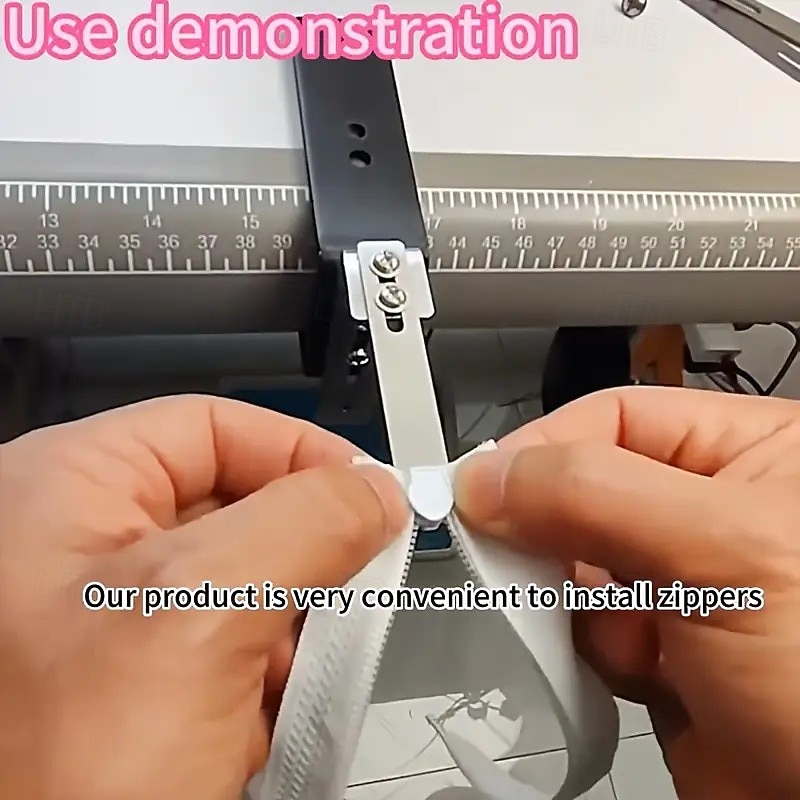 Instrument rapid de fixare a fermoarului, clemă cu două capuri pentru înfilare ușoară a fermoarului 2026 - $19.99 –P1