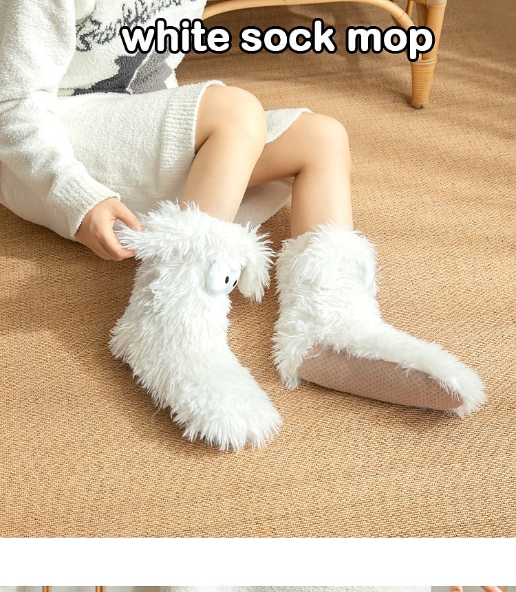 Χειμερινές κάλτσες δαπέδου sherpa fleece ζεστές, χοντρές, αντιολισθητικές κάλτσες παντόφλες για ενήλικες σε εσωτερικούς χώρους, χρήση στο σπίτι 2026 - $6.99 –P7