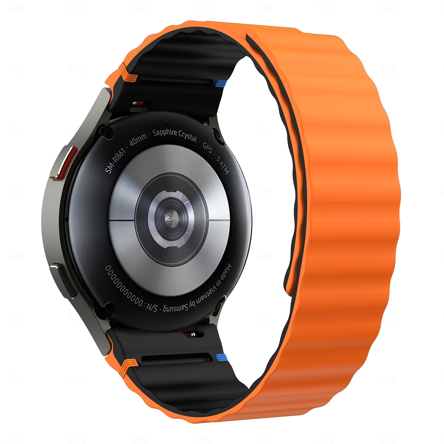 Uita-Band pentru Samsung Galaxy Watch 7/6/5/4 40/44mm, Watch 6 Classic 43/47mm, Watch 4 Classic 42/46mm Silicon Înlocuire Curea Ajustabil Trail Loop Brăţară 2026 - $14.99 –P2