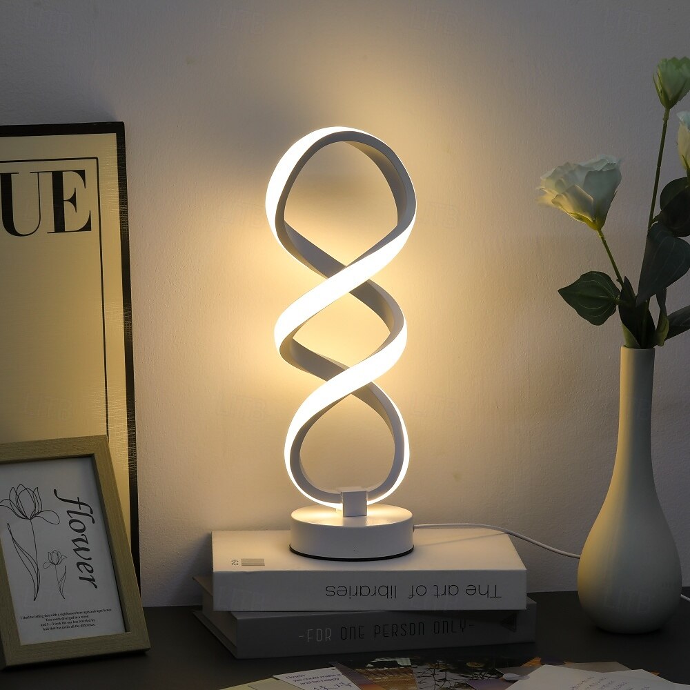 Table Lamp / Desk Lamp / Bedside lamps Decorative Artistic / Nordic Style USB Powered For Bedroom / Study Room / Office DC 5V White 2026 - $22.99 –P18