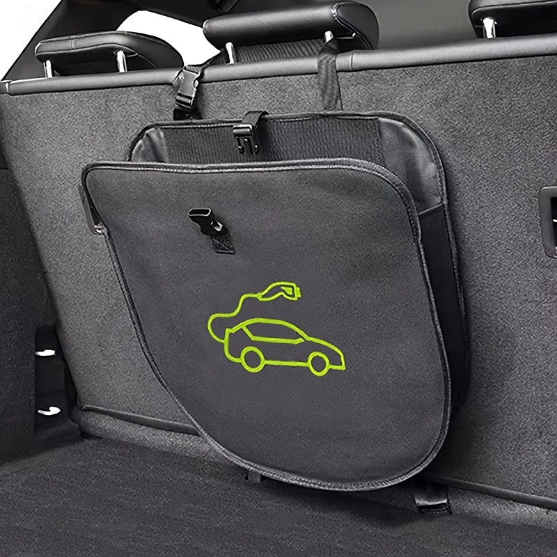 حقيبة تنظيم كابلات كهربائية - حقيبة تخزين محمولة لأسلاك توصيل الكابلات &خراطيم مصنوعة من مادة البوليستر المتينة مثالية لإدارة كابلات شواحن المركبات الكهربائية 2026 - $21.99 –P4