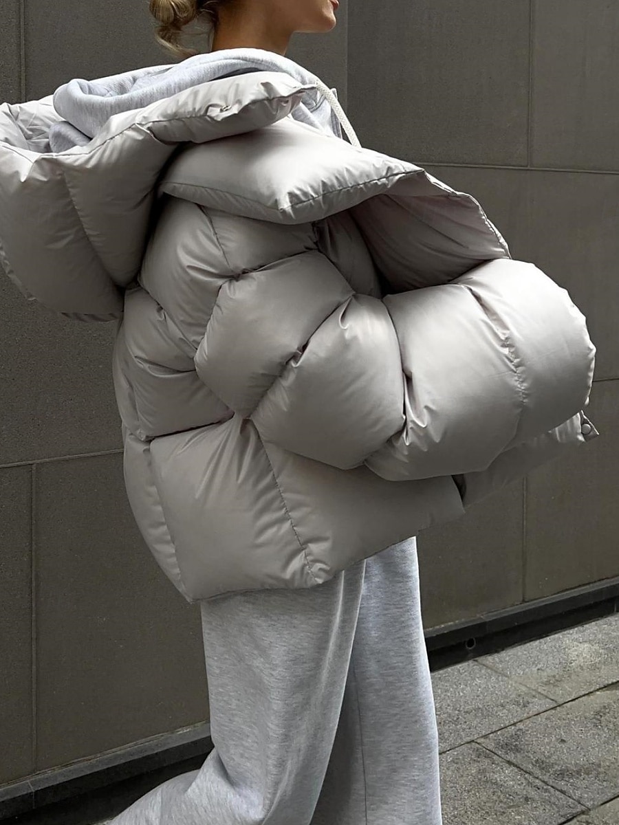 Naisten Anorakki Mukava Hengittävä Tasku Napit Vapaa-aika Tavallinen Loma Katu Kausaliteetti Arki-asut Vetoketju Normaali Hupullinen Normaali Pitkähihainen Päällysvaatteet Musta Armeijan vihre 2026 - $121.99 –P5