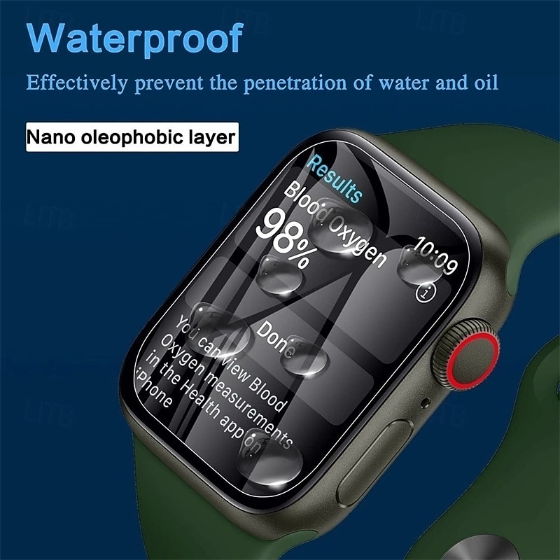 [2 Pack] 10 Pack [5 Pack] Watch Screen Protector Compatible with Apple Watch Ultra 49mm Series 8 7 41mm 45mm Series 6 5 4 SE 40mm 44mm Series 3 2 1 38mm 42mm Max Coverage Touch Sensitive Bubble Free 2026 - $10.99 –P8