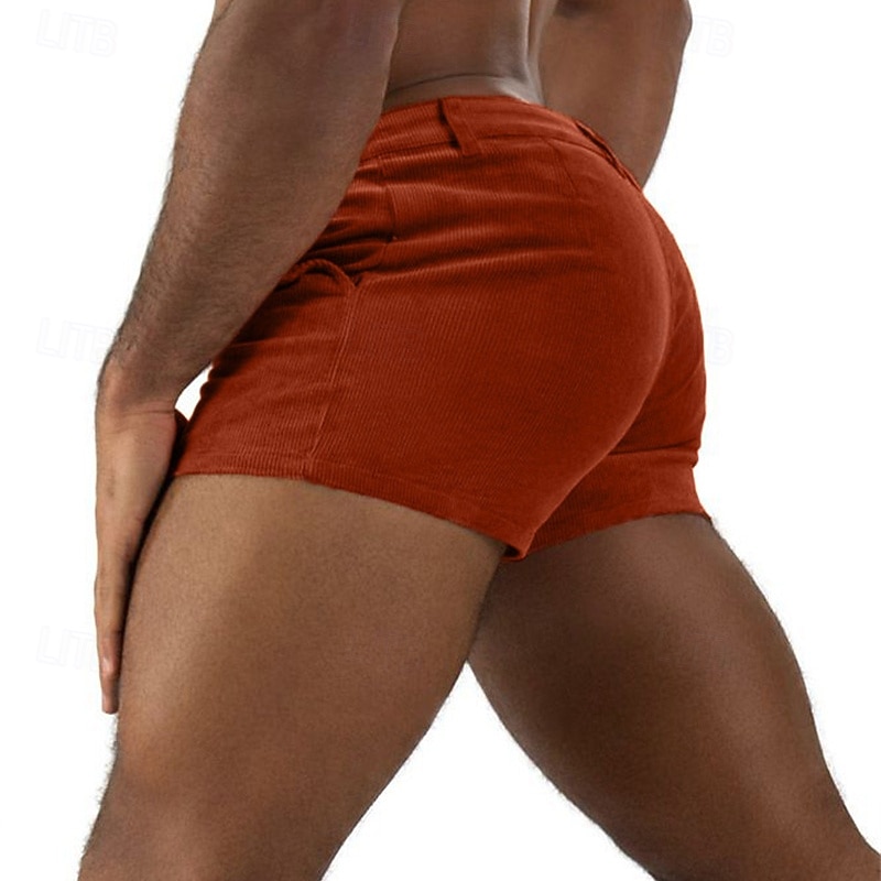 Homme Short Burmuda Shorts de Travail Avec Poches Uni Confort Respirant Longueur Genou Extérieur Affaires Mode Occasionnel Rose Claire bleu marine de 2026 ? $20.99 –P6